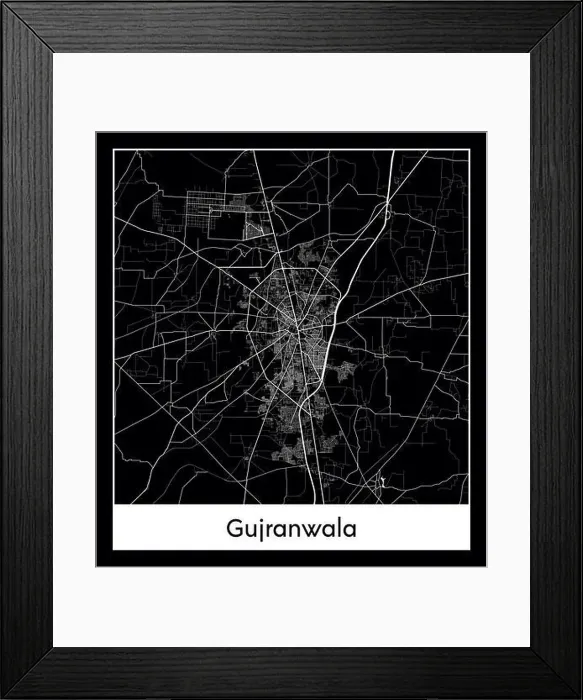 Framed Print : Minimal city map of Gujranwala (PakistaMinimal city map of Gujranwala (Pakistan Asia)n Asia) Framed Print : Minimal city map of Gujranwala (PakistaMinimal city map of Gujranwala (Pakistan Asia)n Asia)