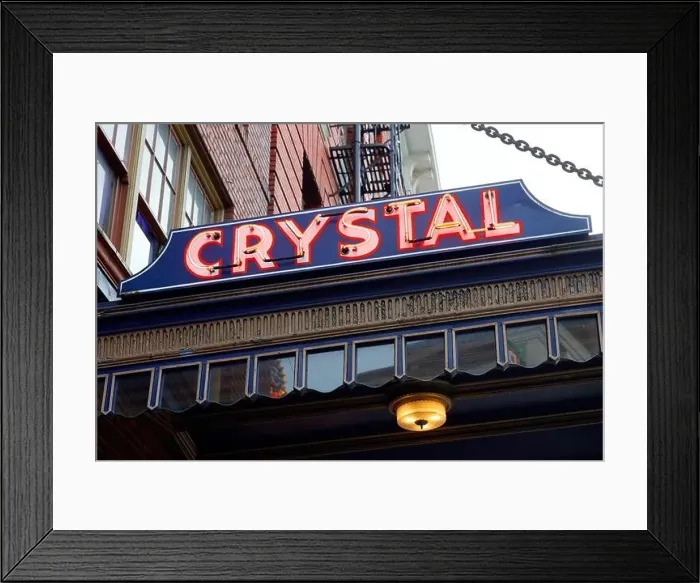 Framed Print : Crystal Ballroom, 1332 W Burnside St Framed Print : Crystal Ballroom, 1332 W Burnside St