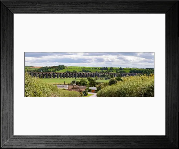 Framed Print : Harringworth Viaduct known as the Welland Viaduct, Rutland Framed Print : Harringworth Viaduct known as the Welland Viaduct, Rutland