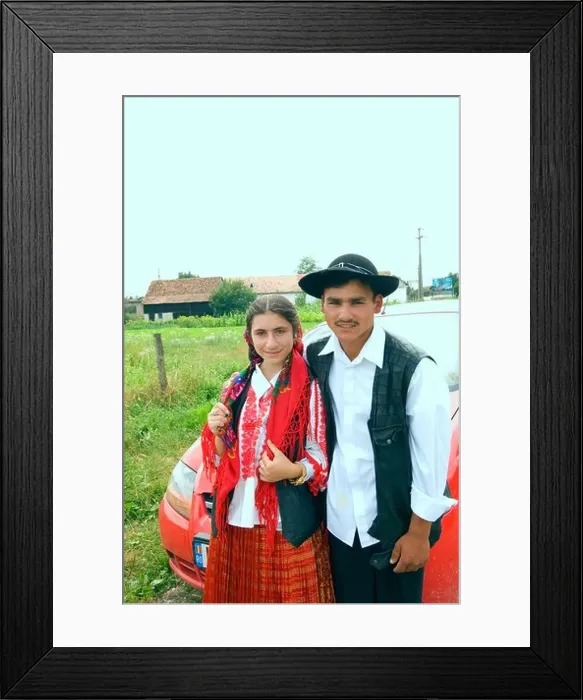 Framed Print : Europe Romania Transylvania Gypsy wedding wedding party at grooms home before leaving to brides village Framed Print : Europe Romania Transylvania Gypsy wedding wedding party at grooms home before leaving to brides village