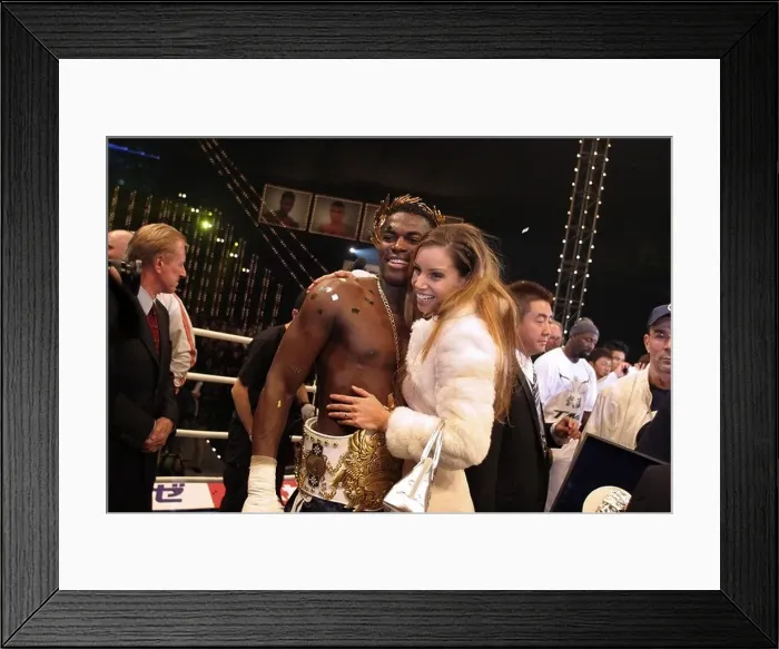 Framed Print : Remy Bonjasky of Holland is crowned champion after his K1 kick boxing fight, Tokyo, Japan, Asia Framed Print : Remy Bonjasky of Holland is crowned champion after his K1 kick boxing fight, Tokyo, Japan, Asia