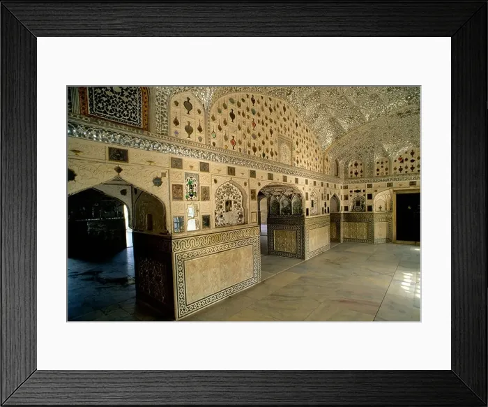 Framed Print : India Rajasthan Amber Fort Framed Print : India Rajasthan Amber Fort