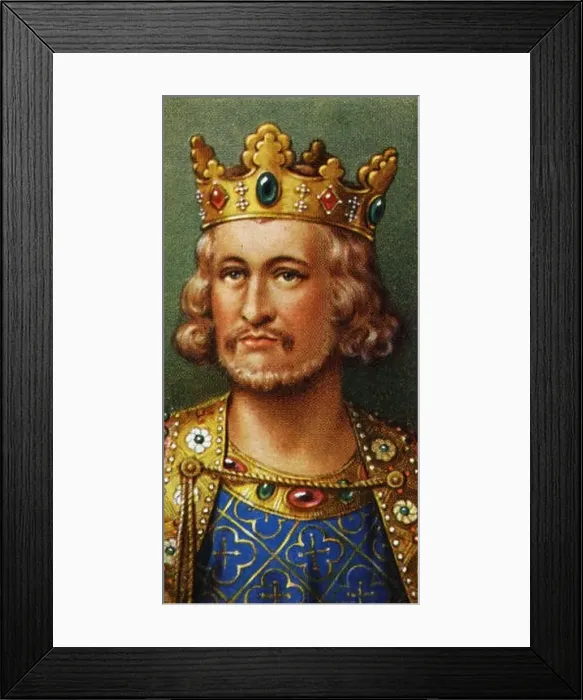 Framed Print : King John (reigned 1199 - 1216) John Lackland was the youngest son of Henry II Framed Print : King John (reigned 1199 - 1216) John Lackland was the youngest son of Henry II