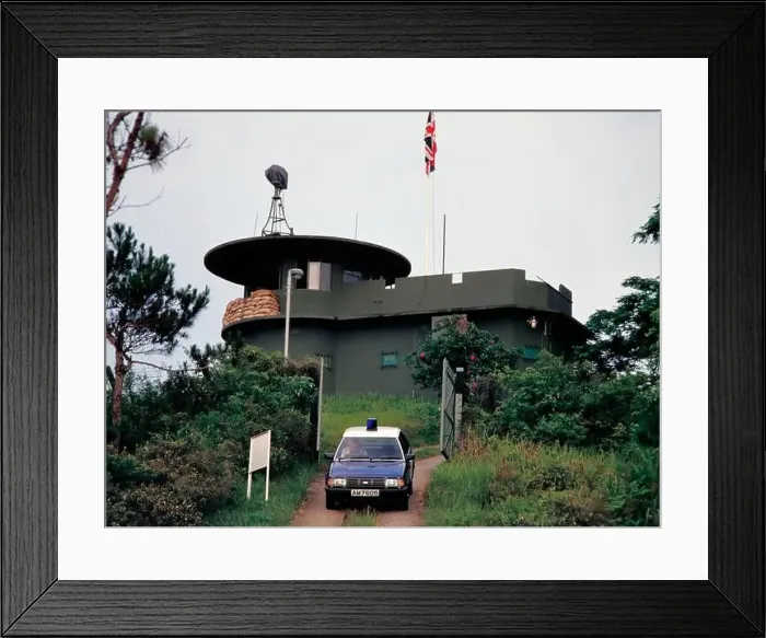 Framed Print : Nga Yiu Police Post, New Territories Framed Print : Nga Yiu Police Post, New Territories