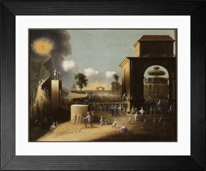 Framed Print : Narrow road of virtue and wide road of sin (Matthew 7:13-14) by Jan Micker Framed Print : Narrow road of virtue and wide road of sin (Matthew 7:13-14) by Jan Micker