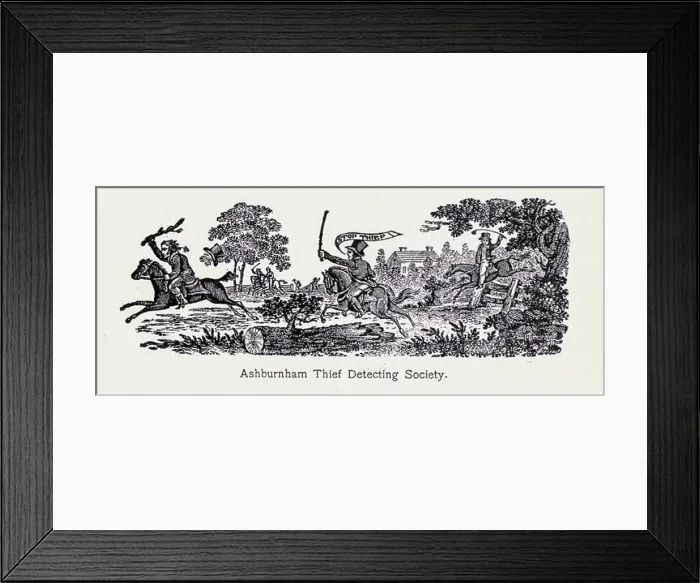 Framed Print : Ashburnham Thief Detecting Society Framed Print : Ashburnham Thief Detecting Society