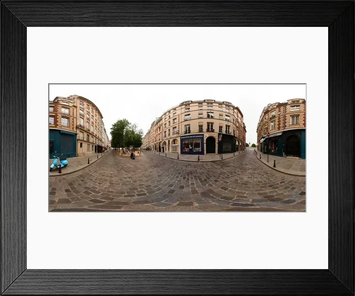 Framed Print : Paris Place Dauphine Framed Print : Paris Place Dauphine