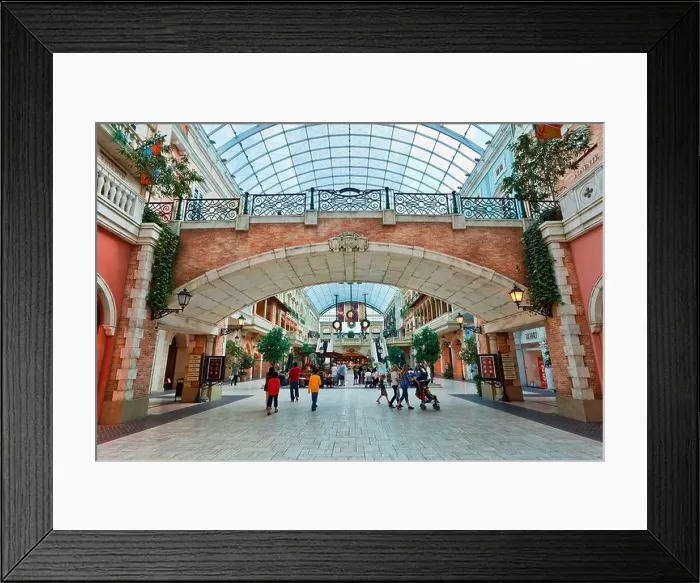 Framed Print : Asia, Arabia, Dubai Emirate, Dubai, Jumeirah, Mercato Shopping Mall Framed Print : Asia, Arabia, Dubai Emirate, Dubai, Jumeirah, Mercato Shopping Mall