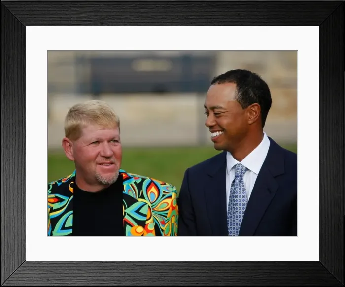 Framed Print : Tiger Woods at Past champions photocall The Open 2010 Framed Print : Tiger Woods at Past champions photocall The Open 2010