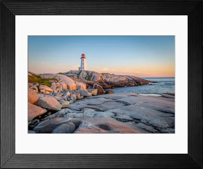Framed Print : Peggy's Cove Lighthouse in Nova Scotia Canada Framed Print : Peggy's Cove Lighthouse in Nova Scotia Canada