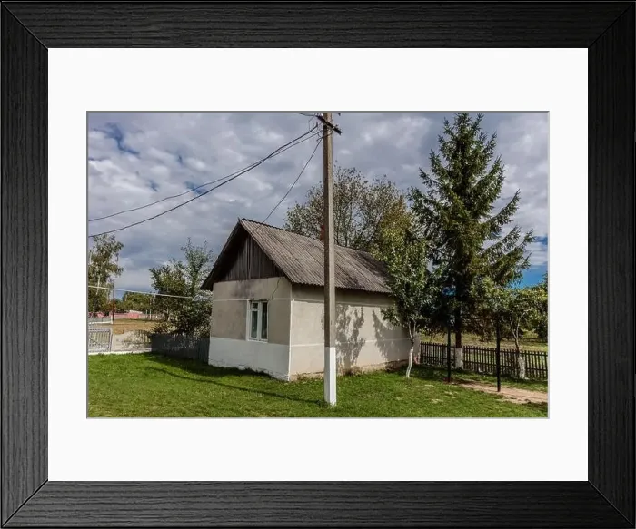 Framed Print : The houses in the town of Tulova, Ukraine Framed Print : The houses in the town of Tulova, Ukraine