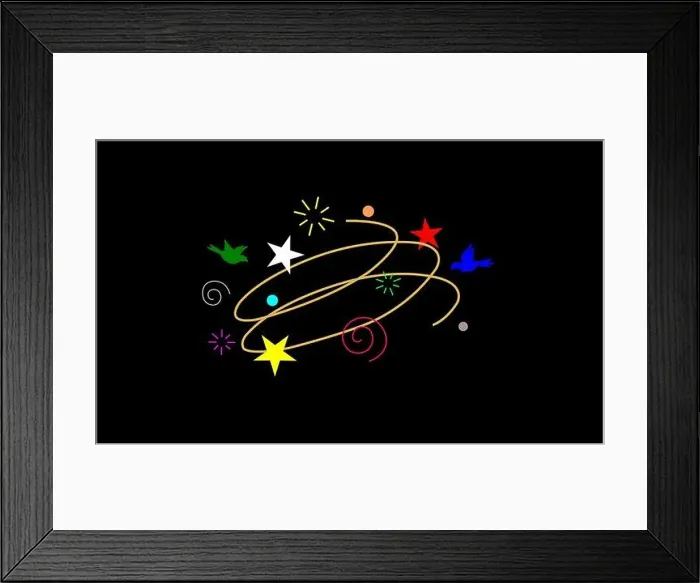 Framed Print : Symbol of trance. Dizziness, Vector illustration Framed Print : Symbol of trance. Dizziness, Vector illustration