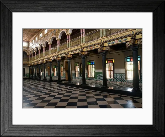 Framed Print : Nattukottai chettiar house Framed Print : Nattukottai chettiar house