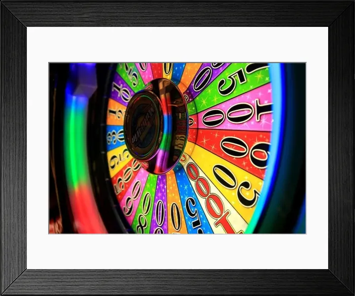 Framed Print : Close up of a roulette wheel Framed Print : Close up of a roulette wheel