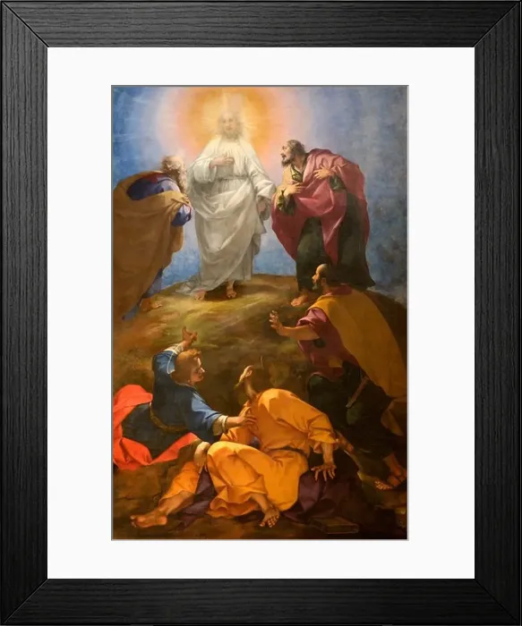 Framed Print : Florence - The Transfiguration of the Lord from st. Mark church Framed Print : Florence - The Transfiguration of the Lord from st. Mark church