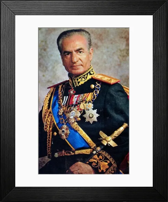 Framed Print : Mohammad Reza Pahlavi 2 Framed Print : Mohammad Reza Pahlavi 2