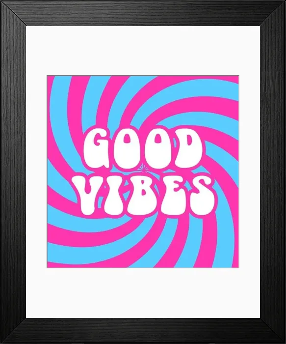 Framed Print : Vector trendy abstract retro 60s Framed Print : Vector trendy abstract retro 60s