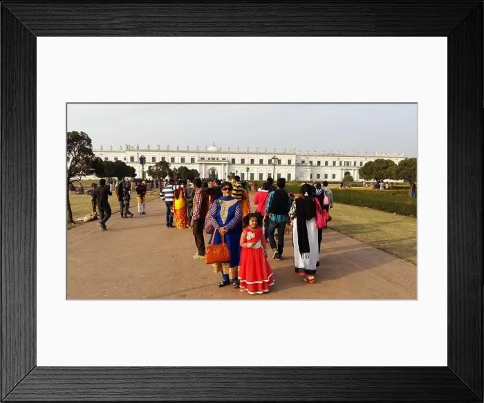 Framed Print : New Imambara in front at Hazarduari Framed Print : New Imambara in front at Hazarduari