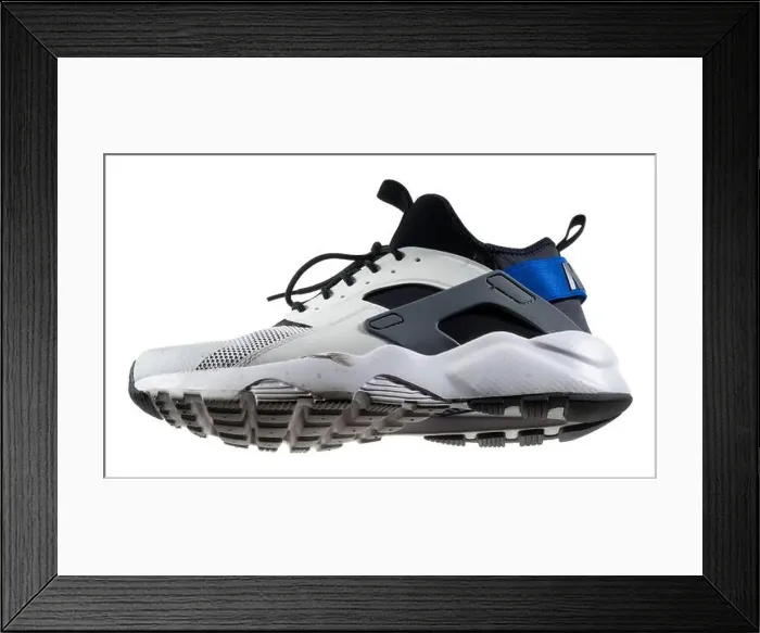 Framed Print : Nike Huarache trainer shoe Framed Print : Nike Huarache trainer shoe