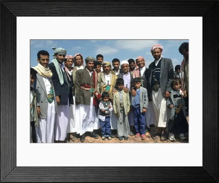 Framed Print : geography / travel, Yemen, Yemenis at the town Ibb, Yemen, Additional-Rights-Clearance-Info-Not-Available Framed Print : geography / travel, Yemen, Yemenis at the town Ibb, Yemen, Additional-Rights-Clearance-Info-Not-Available