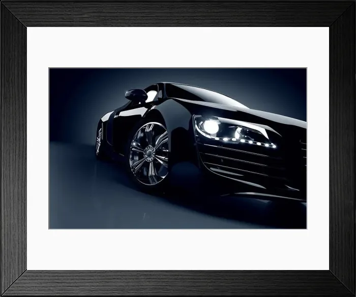 Framed Print : 3d rendering Cool Sports Cars background wallpaper Framed Print : 3d rendering Cool Sports Cars background wallpaper