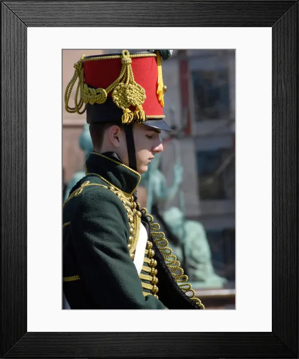 Framed Print : Young Hussar Hungary Framed Print : Young Hussar Hungary