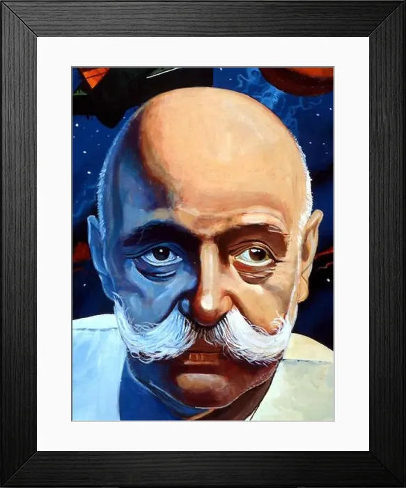 Framed Print : OCCULTISTS - GURDJIEFF. Portrait of George Ivanovich Gurdjieff (1877-1949) Framed Print : OCCULTISTS - GURDJIEFF. Portrait of George Ivanovich Gurdjieff (1877-1949)
