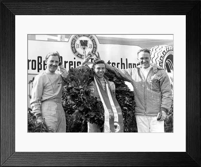 Framed Print : German GP at Nurburgring 1965 Framed Print : German GP at Nurburgring 1965