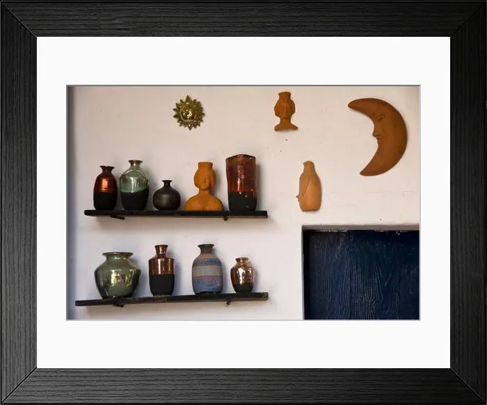 Framed Print : Taller de ceramica Icardi.Eivissa.Ibiza.Balearic islands.Spain Framed Print : Taller de ceramica Icardi.Eivissa.Ibiza.Balearic islands.Spain