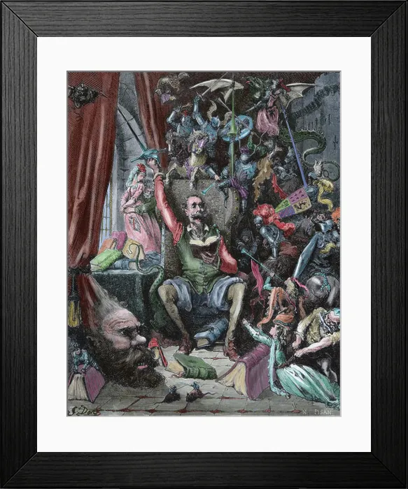 Framed Print : Don Quixote by Miguel de Cervantes Framed Print : Don Quixote by Miguel de Cervantes