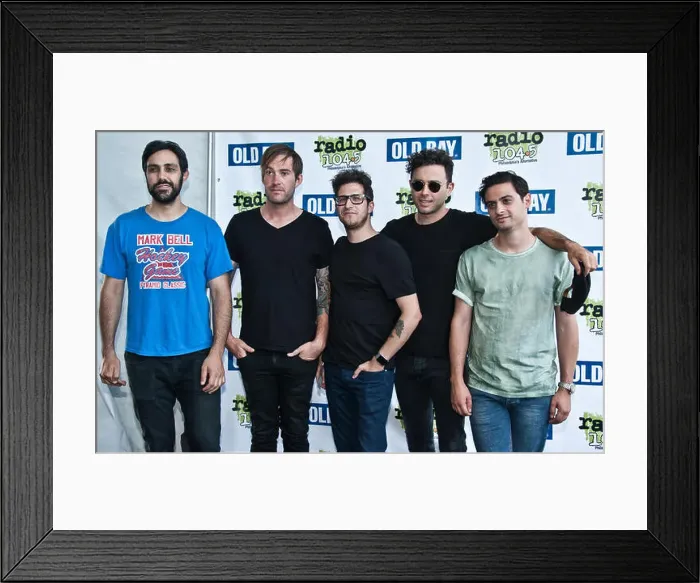 Framed Print : Philadelphia, PA, USA. 10th July, 2016. Canadian Alternative Rock Band Arkells Pose at Radio 104.5's Block Party Framed Print : Philadelphia, PA, USA. 10th July, 2016. Canadian Alternative Rock Band Arkells Pose at Radio 104.5's Block Party
