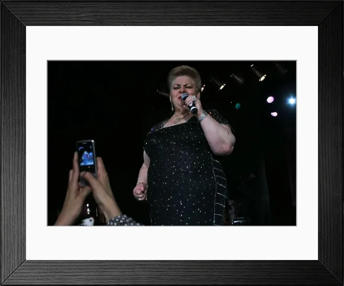 Framed Print : Mexican musical legend Paquita la del Barrio has died at the age of 77 Framed Print : Mexican musical legend Paquita la del Barrio has died at the age of 77