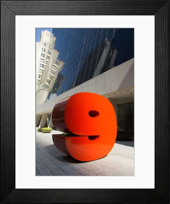 Framed Print : 9 West 57th Street in midtown Manhattan Framed Print : 9 West 57th Street in midtown Manhattan
