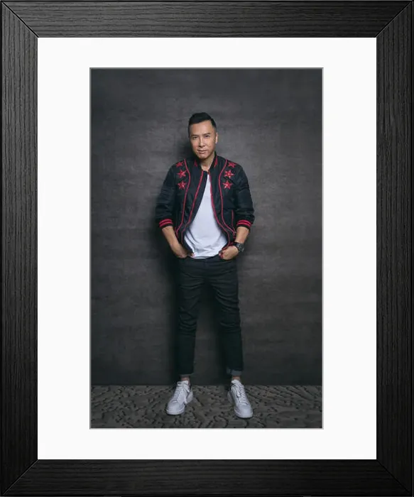 Framed Print : Hong Kong actor Donnie Yen, also known as Yen Chi Tan Framed Print : Hong Kong actor Donnie Yen, also known as Yen Chi Tan