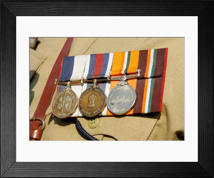 Framed Print : Republic day ; Indian medals ; Bombay now Mumbai ; Maharashtra ; India Framed Print : Republic day ; Indian medals ; Bombay now Mumbai ; Maharashtra ; India