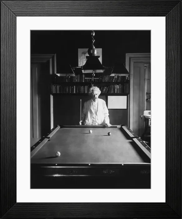 Framed Print : Vintage photo of American writer and humourist Samuel Langhorne Clemens (1835 – 1910) Framed Print : Vintage photo of American writer and humourist Samuel Langhorne Clemens (1835 – 1910)