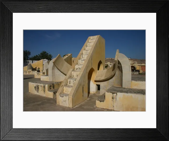 Framed Print : Juntar Muntar observatory Jaipur Framed Print : Juntar Muntar observatory Jaipur