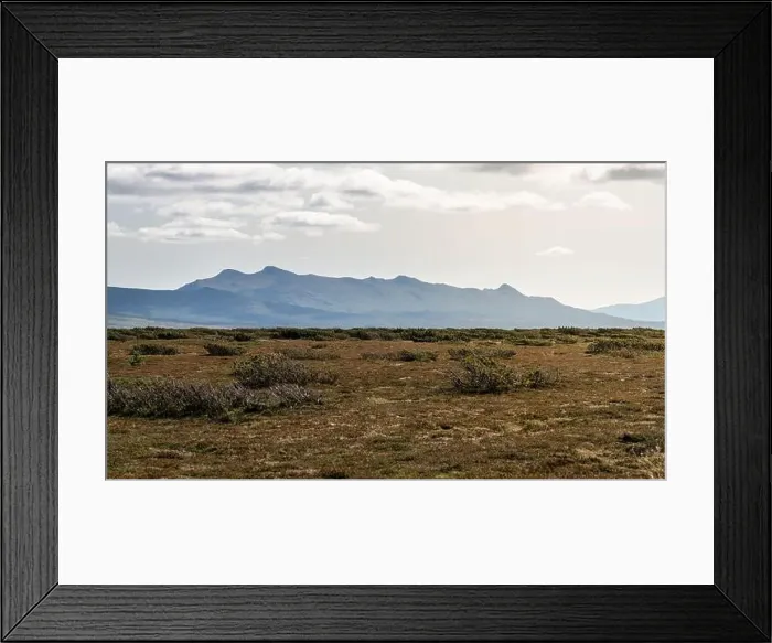 Framed Print : Vast tundra landscape across the Flatruet High Fell Framed Print : Vast tundra landscape across the Flatruet High Fell