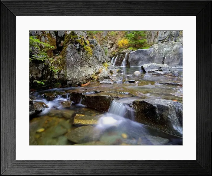 Framed Print : The cascading water of Lightning Creek located in north Idaho Framed Print : The cascading water of Lightning Creek located in north Idaho