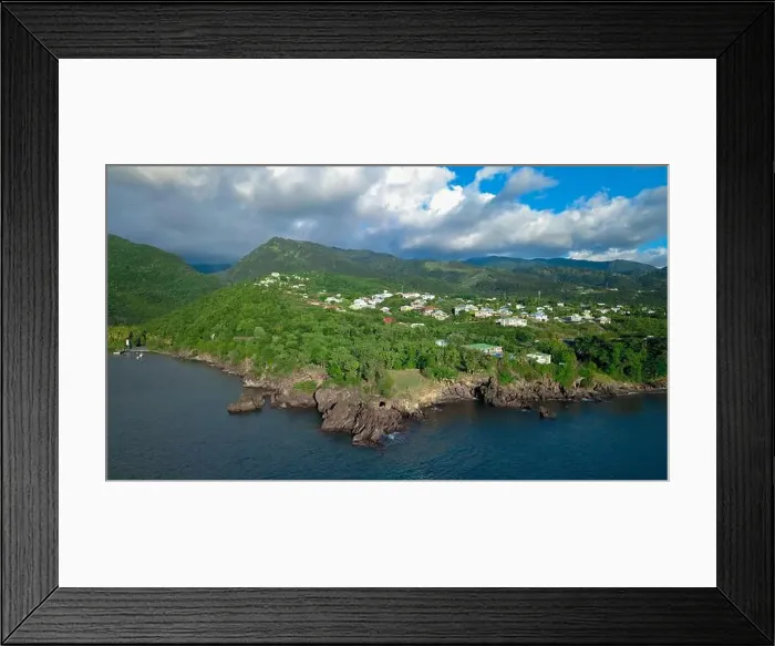 Framed Print : Wild and Beautiful Coastline of the Relaxing Guadeloupe Island, Caribbean islands Framed Print : Wild and Beautiful Coastline of the Relaxing Guadeloupe Island, Caribbean islands