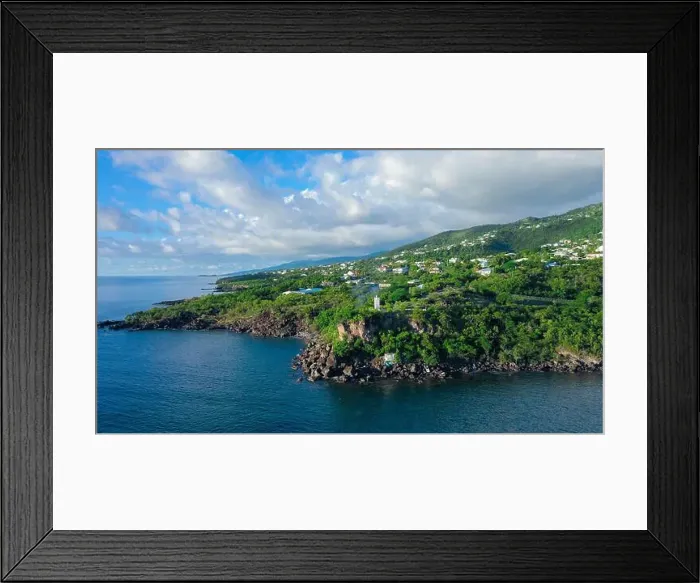 Framed Print : Wild and Beautiful Coastline of the Relaxing Guadeloupe Island, Caribbean islands Framed Print : Wild and Beautiful Coastline of the Relaxing Guadeloupe Island, Caribbean islands