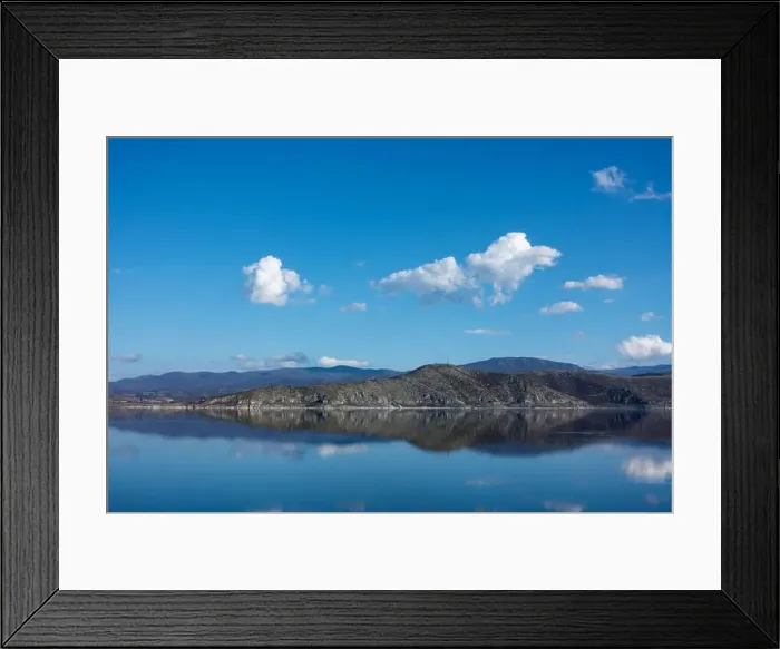 Framed Print : Amazing scenery by the lake Vegoritida, in Florina, Greece Framed Print : Amazing scenery by the lake Vegoritida, in Florina, Greece