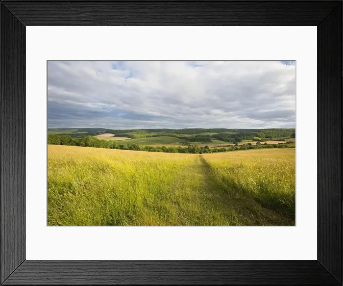 Framed Print : Scenery near Rochester in the county of Kent in England