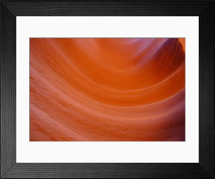 Framed Print : abstract curves on canyon wall in Lower Antelope Canyon, Arizona, USA Framed Print : abstract curves on canyon wall in Lower Antelope Canyon, Arizona, USA