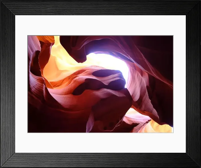 Framed Print : rock in majestic shape at Lower Antelope Canyon in Arizona, USA. Low angle view Framed Print : rock in majestic shape at Lower Antelope Canyon in Arizona, USA. Low angle view