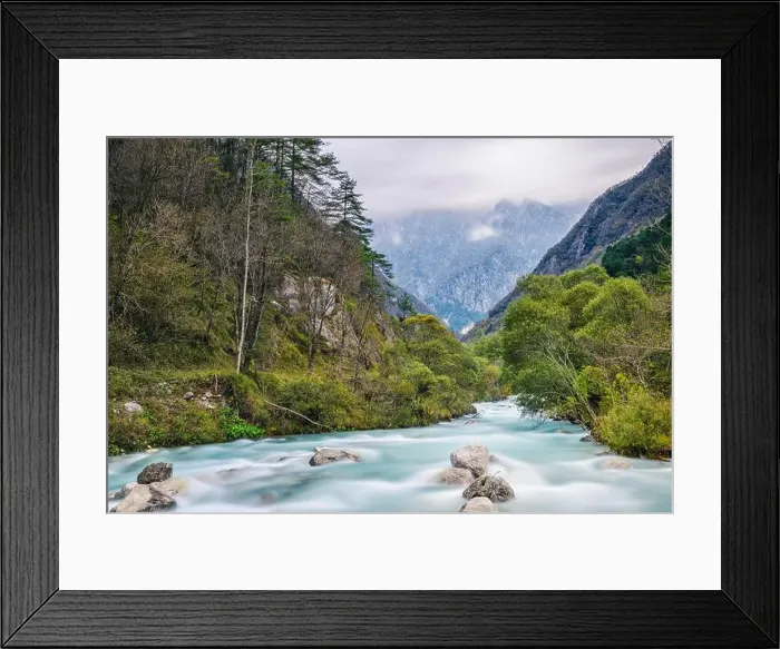 Framed Print : Italian mountain creek after an heavy rainfall. Torre river, Udine province, Friuli Venezia Giulia, Italy Framed Print : Italian mountain creek after an heavy rainfall. Torre river, Udine province, Friuli Venezia Giulia, Italy