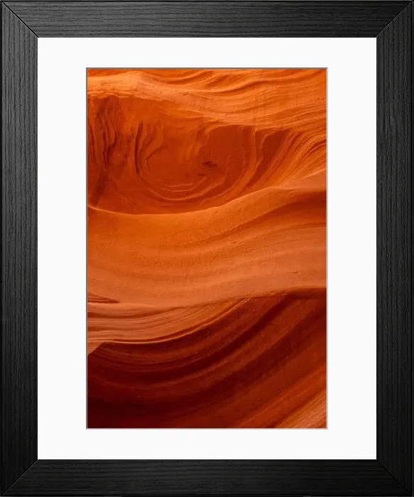Framed Print : Flowing rock formation. Natural Beauty of the Lower Antelope Canyon in Page, Arizona Framed Print : Flowing rock formation. Natural Beauty of the Lower Antelope Canyon in Page, Arizona