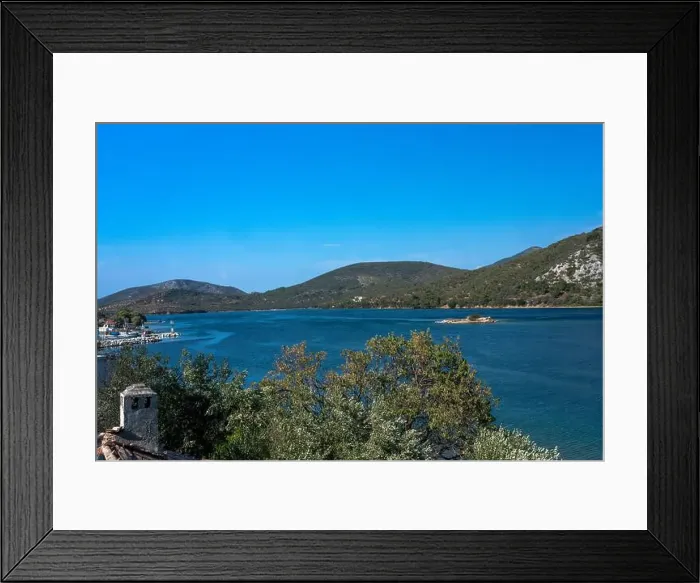 Framed Print : Lesbos or Lesvos is a Greek island located in the northeastern Aegean Sea