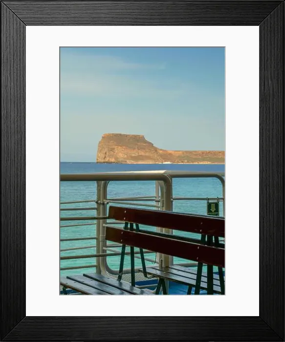 Framed Print : A majestic mountain peak on Gramvousa island in Crete Framed Print : A majestic mountain peak on Gramvousa island in Crete