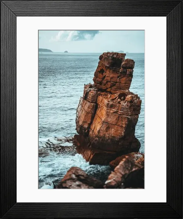Framed Print : Travel in Peniche, Portugal Framed Print : Travel in Peniche, Portugal